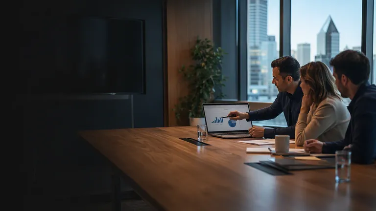 Illustrative workspace for training services